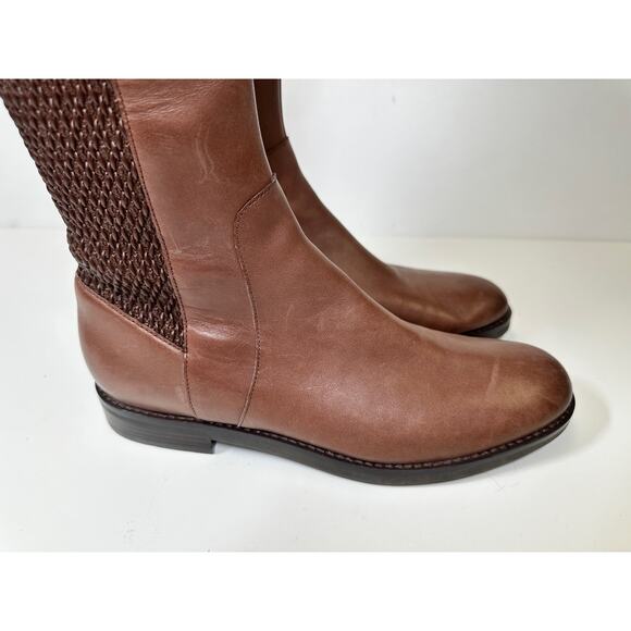 NEW Cole Haan Women's Leather IDAH Equestrian Boot - Picture 4 of 15